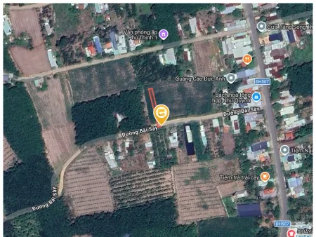 Bán đất 285.8m² có sẵn 100m² thổ cư ngang 5m tại Xã Phước Thành