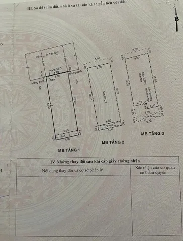 Bán nhà 3 Tầng, Hẻm ôtô, DT: 70m² full thổ cư ngang 5m giá 9.4 tỷ tại Phường Phú Thọ Hòa