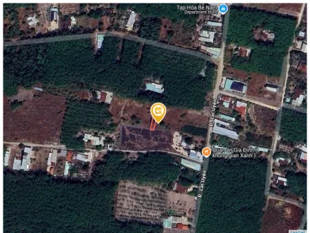 Bán đất 198.3m² có sẵn 100m² thổ cư ngang 5m tại Xã Trừ Văn Thố