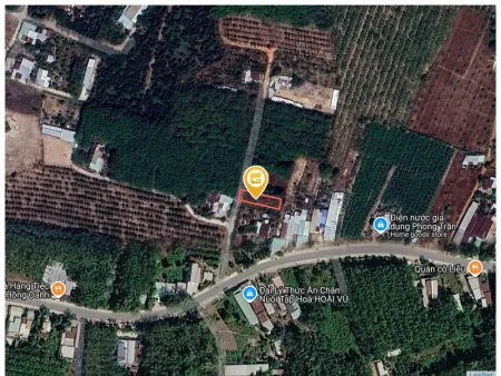 Bán đất 390.6m² có sẵn 170m² thổ cư ngang 10m giá 850 triệu tại Xã Trừ Văn Thố