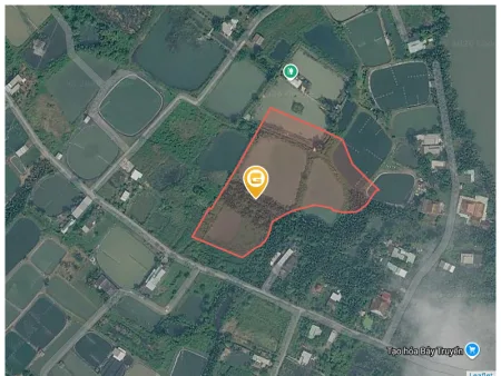 Bán đất 11561.8m² có sẵn 00000m² thổ cư ngang 65m giá 0.02 triệu tại Xã Cần Giuộc