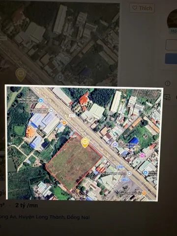 Bán đất 48501m² ngang 200m giá 400 tỷ tại Xã Long Thành