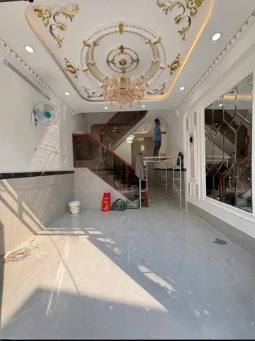 NHÀ GẦN CHỢ ĐÔNG THẠNH HÓC MÔN - ĐƯỜNG KINH DOANH