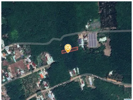 Bán đất 563.6m² có sẵn 100m² thổ cư ngang 10m tại Xã Phước Thành