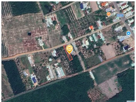 Bán đất 539.5m² có sẵn 100m² thổ cư ngang 10m tại Xã Phước Thành