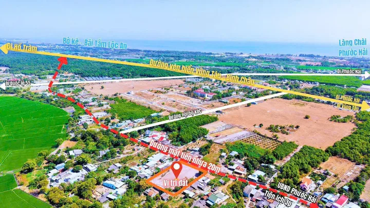 CHÍNH CHỦ CẦN BÁN 8 LÔ ĐẤT F0 NGAY BIỂN LỘC AN BRVT