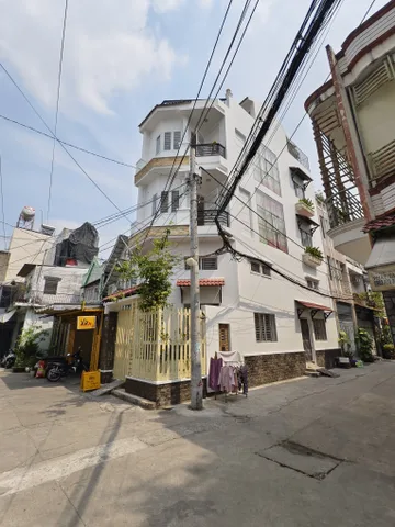 Bán nhà 5 tầng , 2 mặt tiền HXH 6M khu Bàu Cát 8