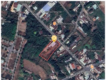 Bán đất 3737.3m² có sẵn 100m² thổ cư ngang 20m giá 71.5 tỷ tại Xã Nhuận Đức