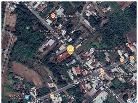 Bán đất 494.7m² có sẵn 100m² thổ cư ngang 7m tại Xã Nhuận Đức