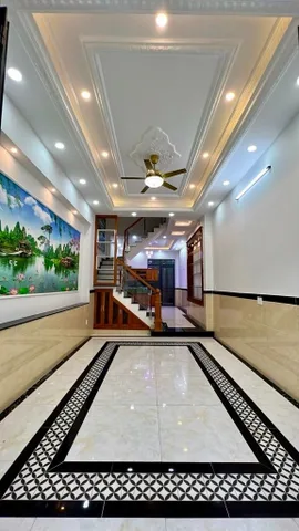 Bán nhà 4 Tầng, Hẻm ôtô, DT: 64m² full thổ cư ngang 4m giá 6.7 tỷ tại Phường Bình Tân
