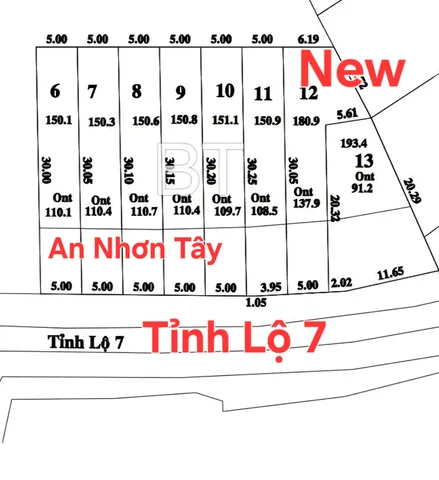 🟥Mặt tiền TL7 An Nhơn Tây Củ Chi còn vài nền 5x30m SHR thổ giảm bán còn 1ty980 nhanh gọi 0994 123 567 để sở hữu