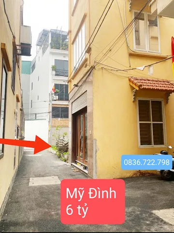Hiếm bán đất Mỹ Đình 6 tỷ ngõ thông