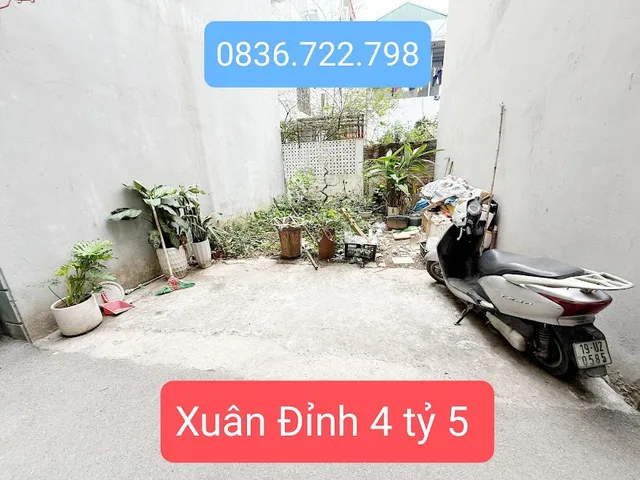 Chính chủ bán đất Xuân Đỉnh 4,5 tỷ cách Phạm Văn Đồng vài phút