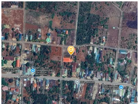 Bán đất 134.6m² có sẵn 60m² thổ cư ngang 5m giá 970 triệu tại Phường Buôn Ma Thuột