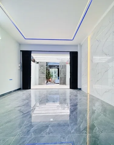 BÁN NHÀ MỚI XÂY GẦN CÔNG VIÊN PHÚ LÂM (5x20)3 TẦNG HẺM XE TẢI ,GIÁ 7.4 TỶ