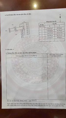 Bán đất thổ cư mt đường Nguyễn Văn Mỹ , xã Bình Tịnh , Tân Trụ dt 140m2 giá 750 triệu