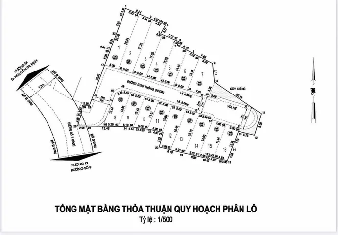 Bán gấp đất phân lô 16 nền đường 7m gồm LG giá chỉ từ 6.4 tỷ đt 56m² full thổ cư ngang 5m giá 6.4 tỷ Bình Trưng Đông Q2 cũ