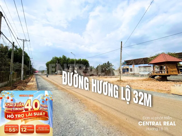 SIÊU PHẨM ĐẤT NỀN MẶT TIỀN HƯƠNG LỘ 15 32M VỪA RA SỔ