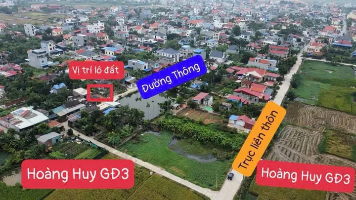 Bán 43 m Hoa Động đường thông sát hoàng huy giai đoạn 3. L/h:076.231.9990 e Thúy