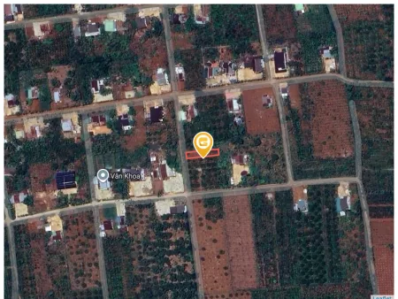 Bán đất 539m² có sẵn 120m² thổ cư ngang 14m giá 695 triệu tại Phường Cư Bao