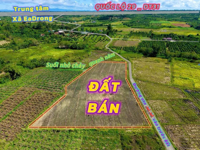 Bán đất 674m² ngang 20m giá 139 triệu tại Xã Ea Drông