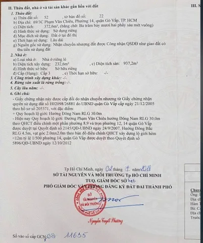 Bán nhà 253 Phạm Văn Chiêu P14 Gò Vấp – Giá 50 tỷ