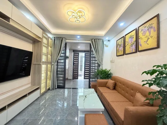 Bán nhà mới lê quang định, 2 tầng sổ hồng riêng