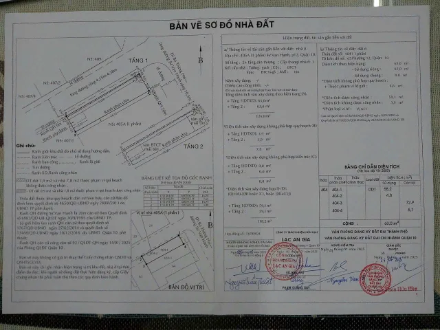Bán nhà 405A Sư Vạn Hạnh, P12, Q10 – Giá 32 tỷ