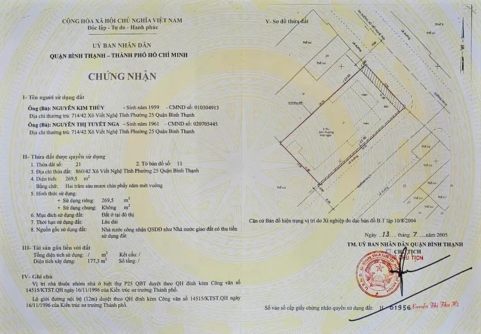 Bán nhà Xô Viết Nghệ Tĩnh, Phường 25, Quận Bình Thạnh – Giá 55 tỷ