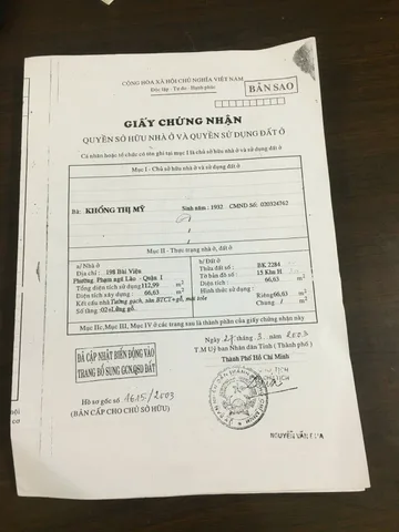 Bán nhà 198 Bùi Viện, Phường Phạm Ngũ Lão, Quận 1 – Giá 80 tỷ