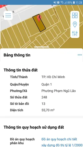 Bán nhà 129 Bùi Viện, P. Phạm Ngũ Lão, Q.1 – Giá 52 tỷ