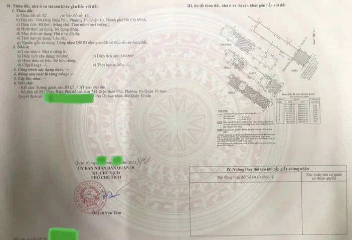 Bán nhà Điện Biên Phủ, Phường 10, Quận 10 – Giá 35 tỷ