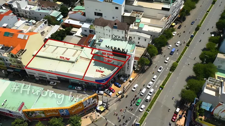 👉330 triệu - CHO THUÊ MẶT BẰNG GÓC SHOWROOM 1.633m2 MẶT TIỀN ĐƯỜNG 30/4