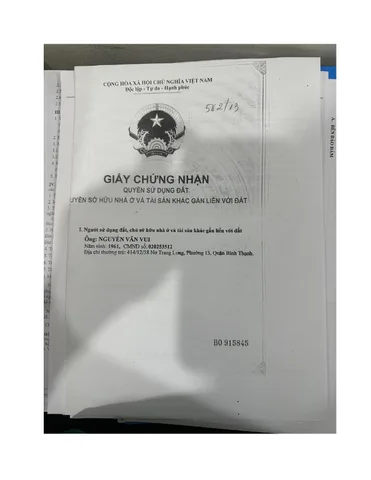 Bán nhà Bình Lợi, Phường 13, Q. Bình Thạnh – Giá 32,8 tỷ
