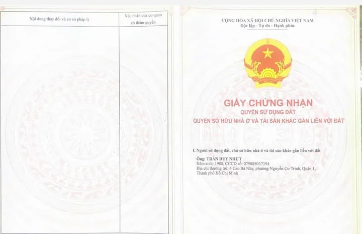 Bán nhà Cao Bá Nhạ, P. Nguyễn Cư Trinh, Q.1 – Giá 32 tỷ
