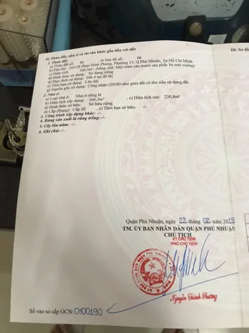Bán nhà Phan Đình Phùng, P.15, Quận Phú Nhuận – Giá 16 tỷ