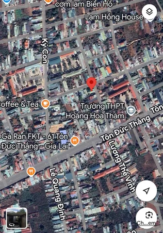 Đất góc hẻm Ký Con - Toạ lạc ngay trung tâm ra trường học các cấp chỉ vài bước chân