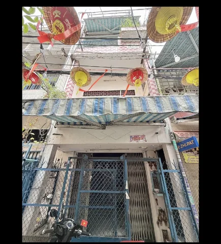 BÁN NHÀ TRUNG TÂM CHỢ LỚN – MINH PHỤNG Q6 – 4TẦNG – 5.7 TỶ