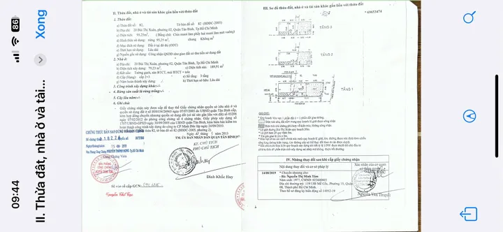 Bán nhà Bùi Thị Xuân, Phường 2, Quận Tân Bình – Giá 38 tỷ