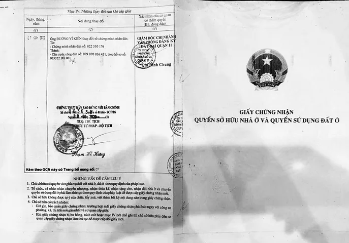 Bán nhà Lý Thường Kiệt, Phường 15, Quận 11 – Giá 95 tỷ