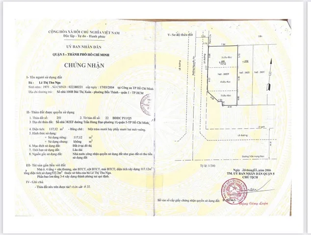 Bán nhà Mặt tiền Trần Hưng Đạo, P11, Q5 – Giá 58 tỷ