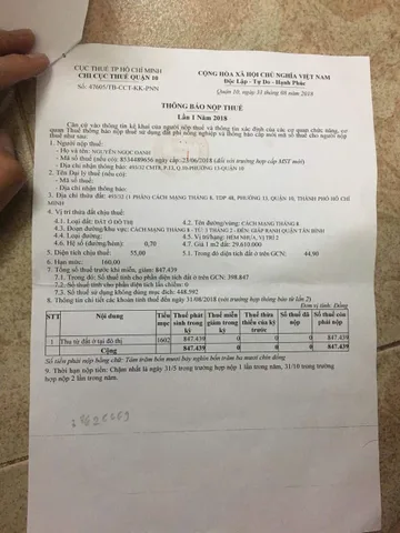 Bán nhà Hẻm CMT8, P.13, Quận 10 – Giá 21,5 tỷ
