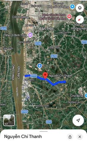 Bán kho xưởng và nhà rộng khoảng 3.000 m² mặt tiền đường Nguyễn Chí Thanh gần ngoài Quốc Lộ 91B (Nguyễn Văn Linh), P. Thới An Đông (Q. Bình Thuỷ cũ), TP. Cần Thơ.