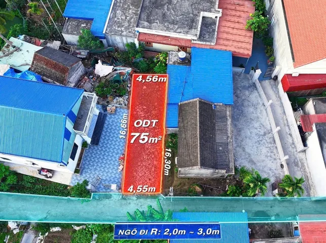 Bán 75 m Lâm Động gần dự án Đại Học Hàng Hải .cách đường trải nhựa 30m. L/h:076.231.9990 Thúy em