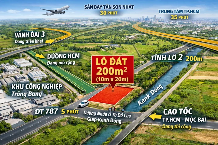 chính chủ bán đất mặt tiền đường hương lộ 2 trảng bàng tây ninh sổ hồng riêng