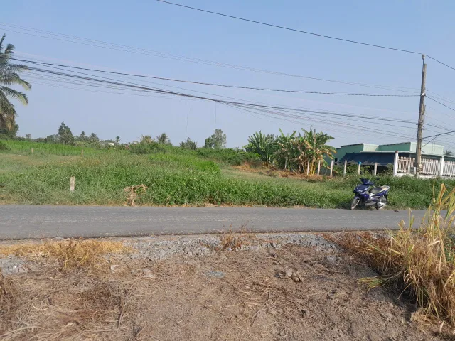 Đất gò công tiền giang 22x58m, mặt tiền đường nhựa, tiện tách lô, 2,5 tỷ thương lượng