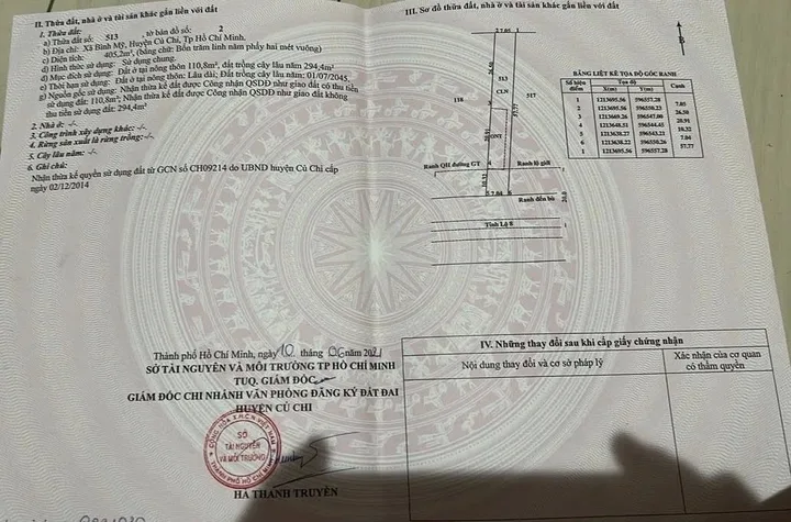 Bán đất  MT tỉnh lộ 8 tặng nhà và  9 phòng trọ diện tích 405m2 giá chỉ 19.8 triệu/m2