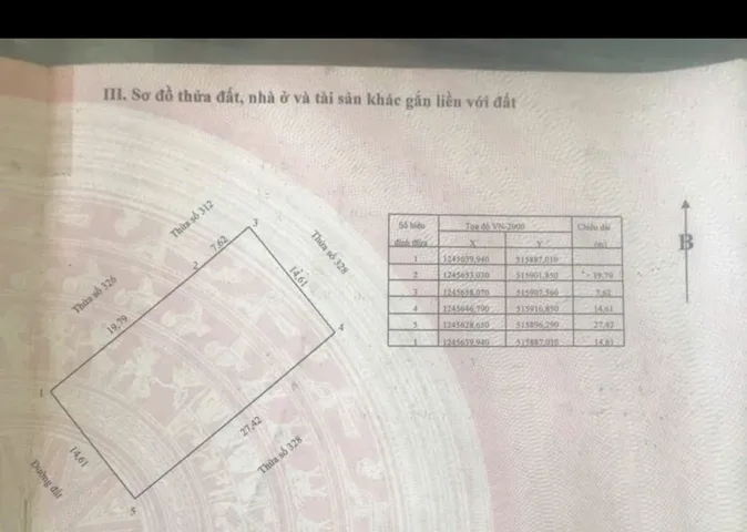 Bán đất 400m² full thổ cư ngang 14,6m giá 1.1 tỷ tại Xã Tuy Phong