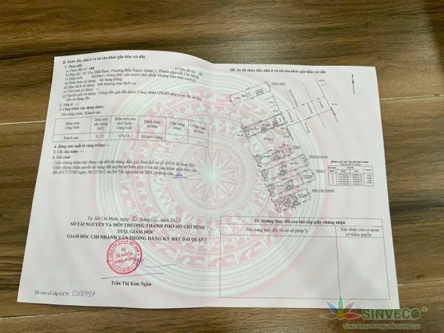Chính Chủ Bán CHDV Mặt tiền Tôn Thất Đạm, Phường Bến Nghé, Quận 1 – Giá 55 tỷ