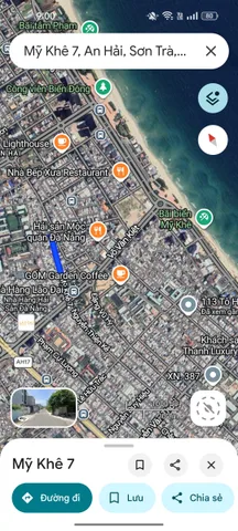 Bán đất 247m2 ( ngang 9m ) Đường Mỹ Khê 7 - gần Biển Mỹ Khê